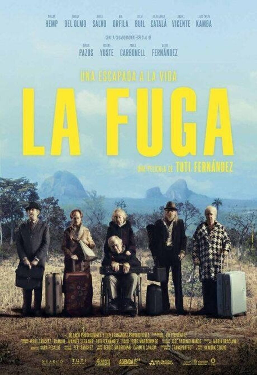 Cartel de La fuga - Cartel original