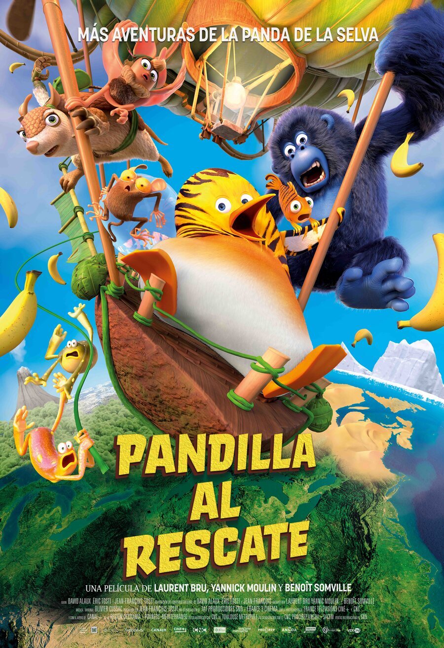 Cartel de Pandilla al rescate - Cartel España