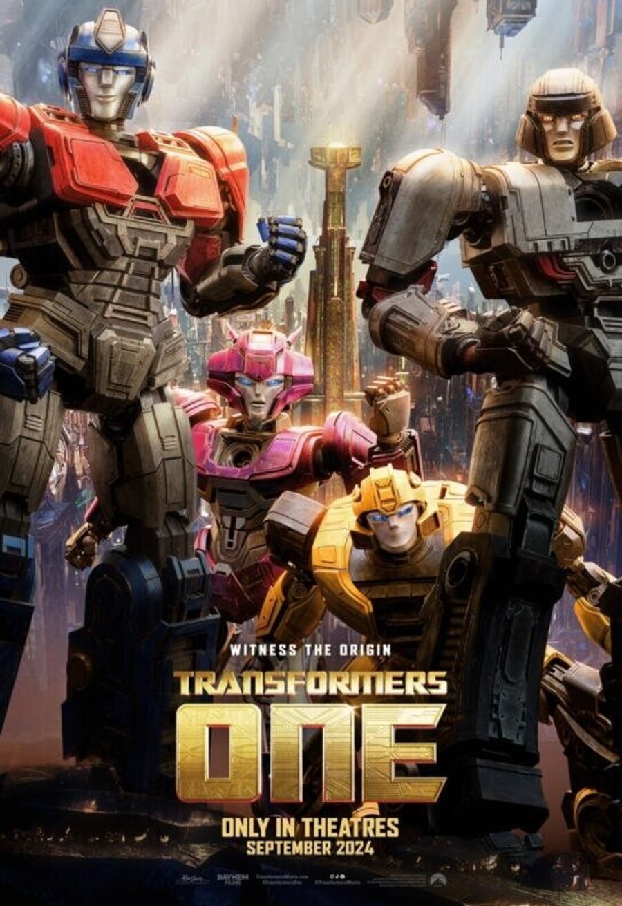 Cartel de Transformers Uno - Cartel provisional