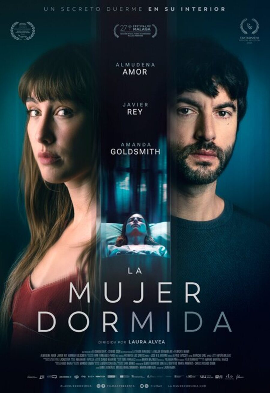 Cartel de La mujer dormida - Cartel España