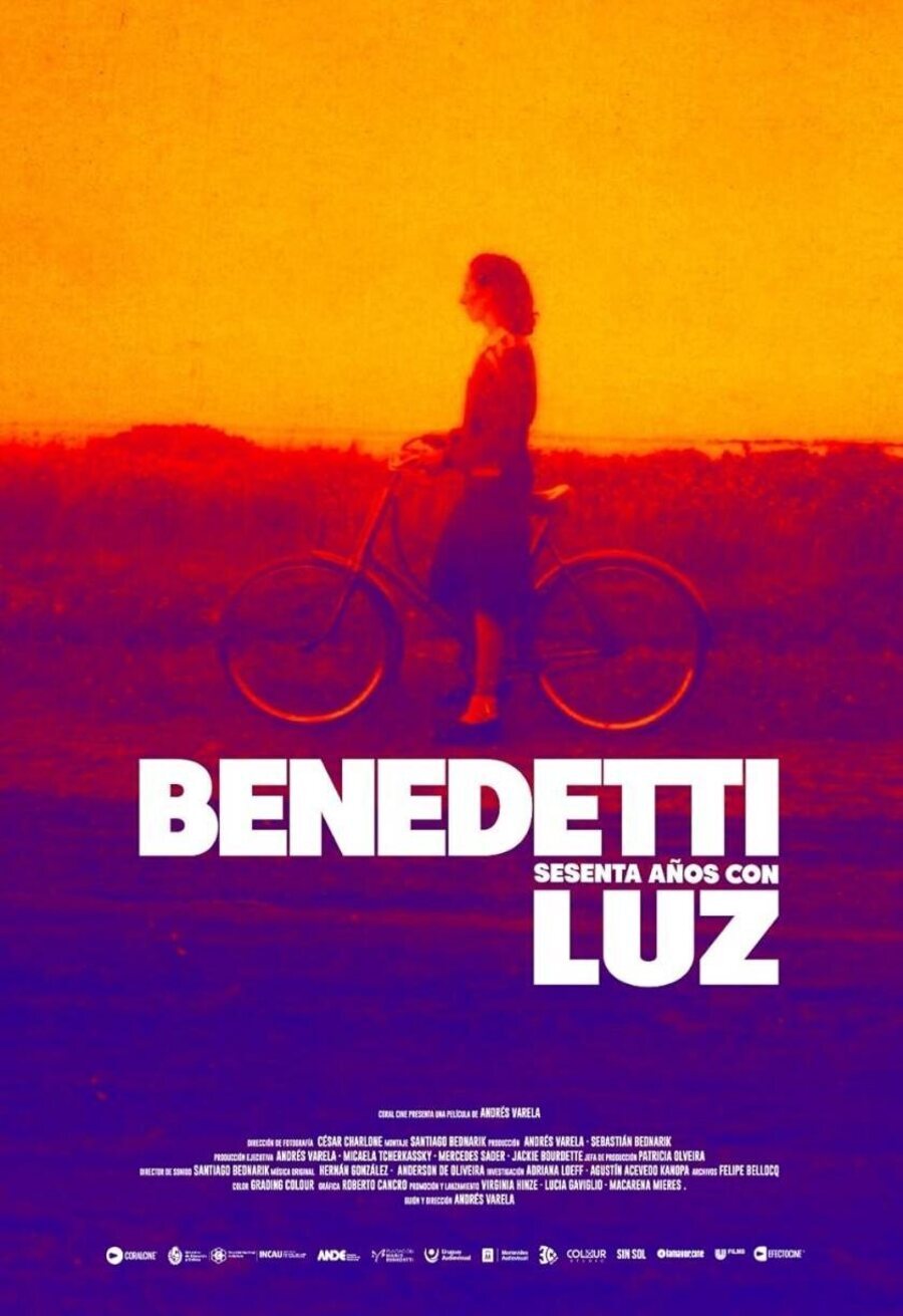 Cartel de Benedetti, 60 años con Luz - Cartel español