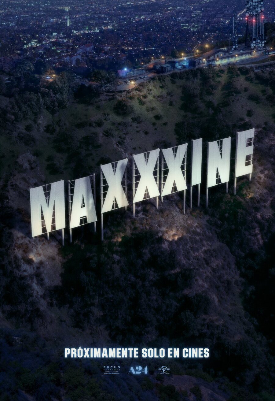 Cartel de MaXXXine - Cartel teaser