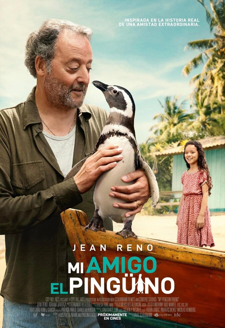 Cartel de Mi amigo el pingüino - 'Mi amigo el pingüino