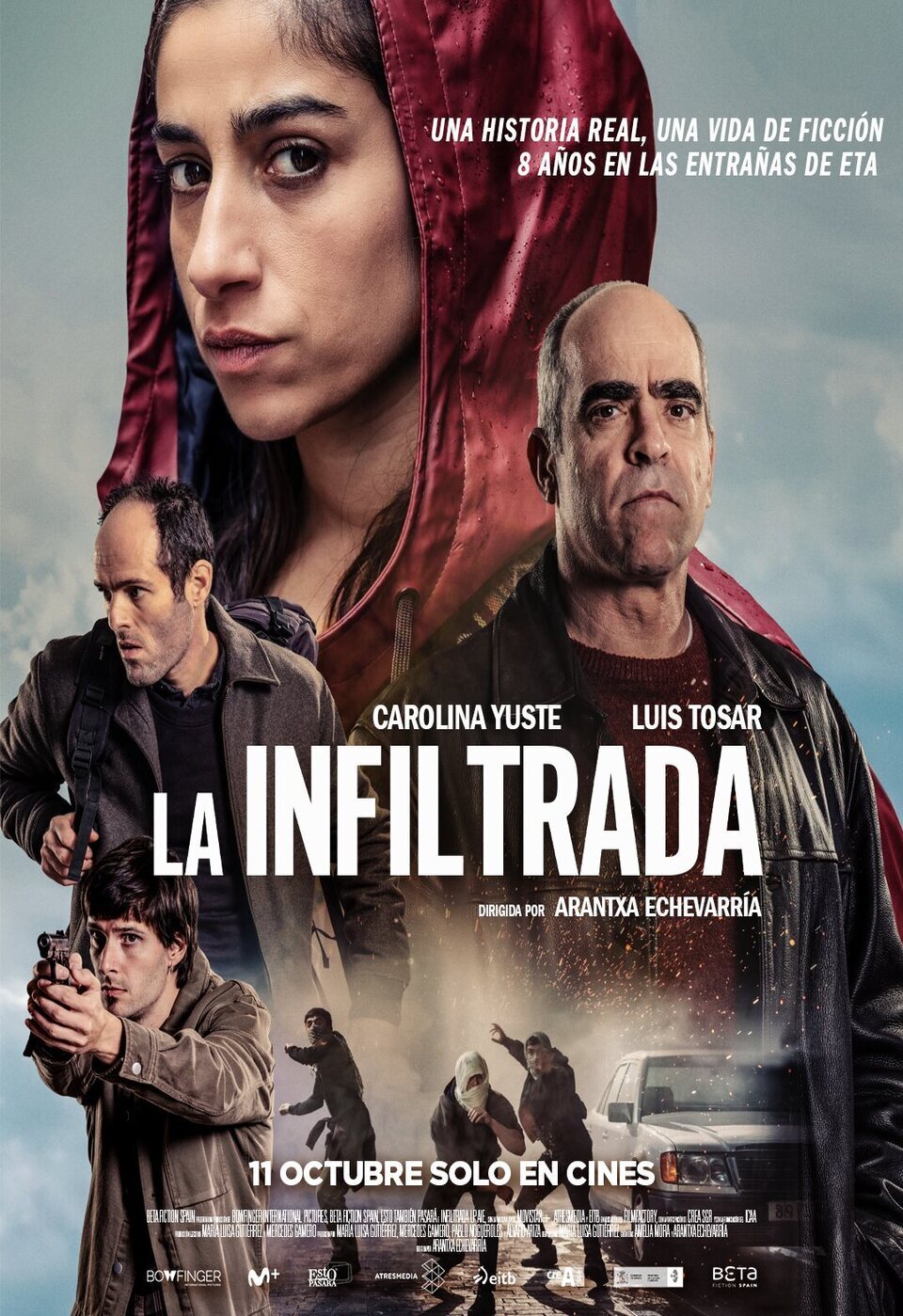 Cartel de La infiltrada - España final