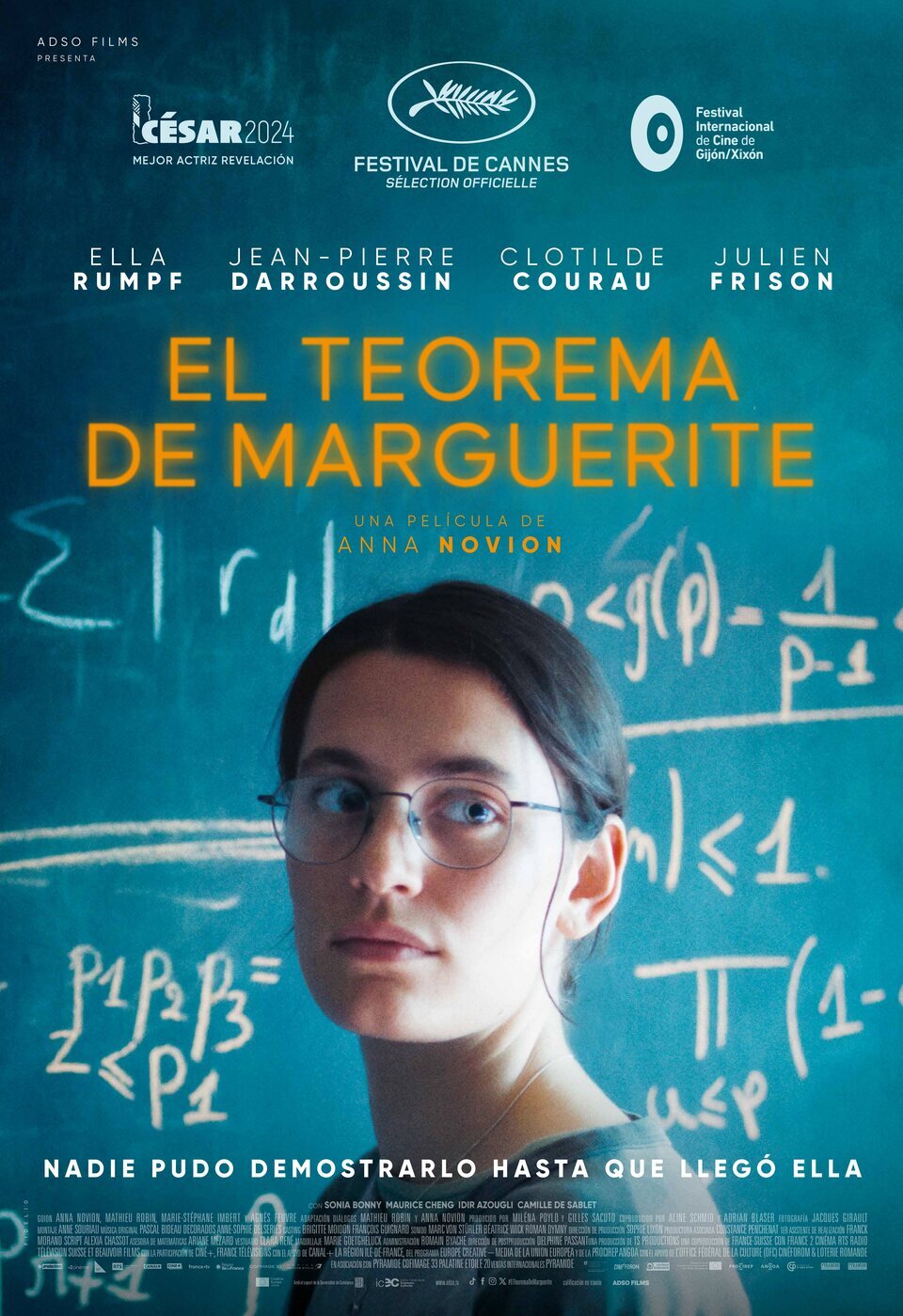 Cartel de El teorema de Marguerite - España