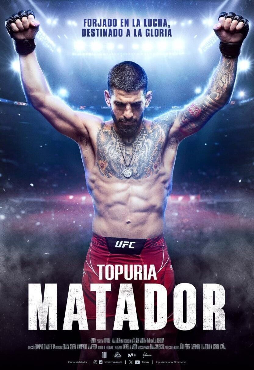 Cartel de Topuria: Matador - Cartel España