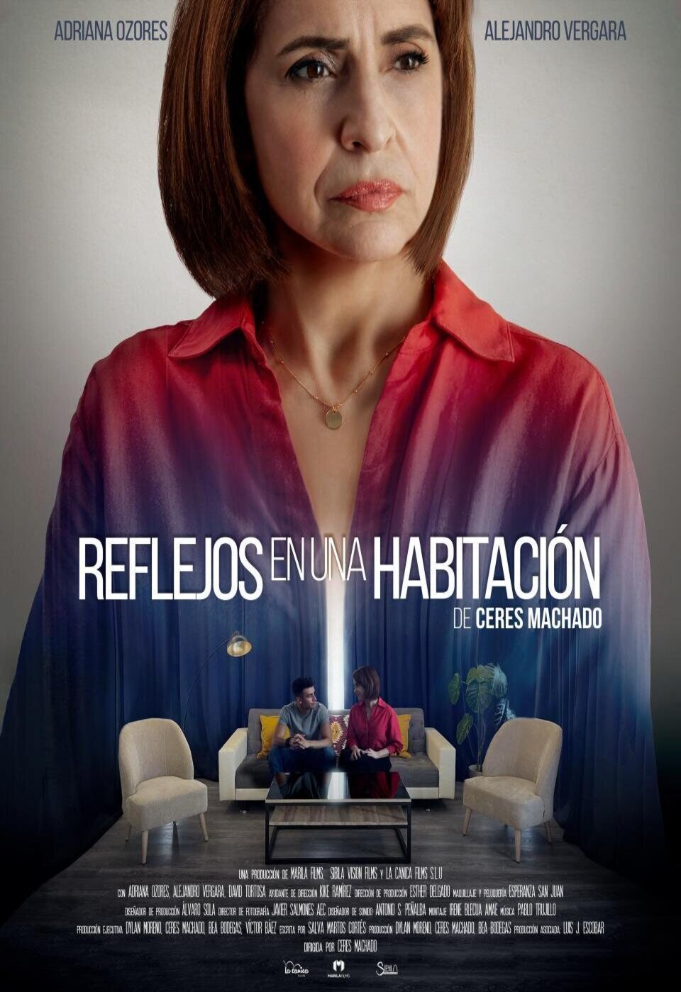 Cartel de Reflejos en una habitación - España