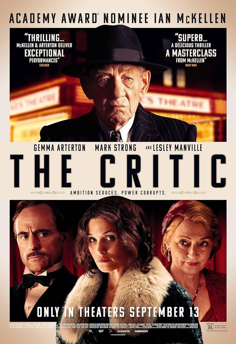 Cartel de The Critic - U.K.