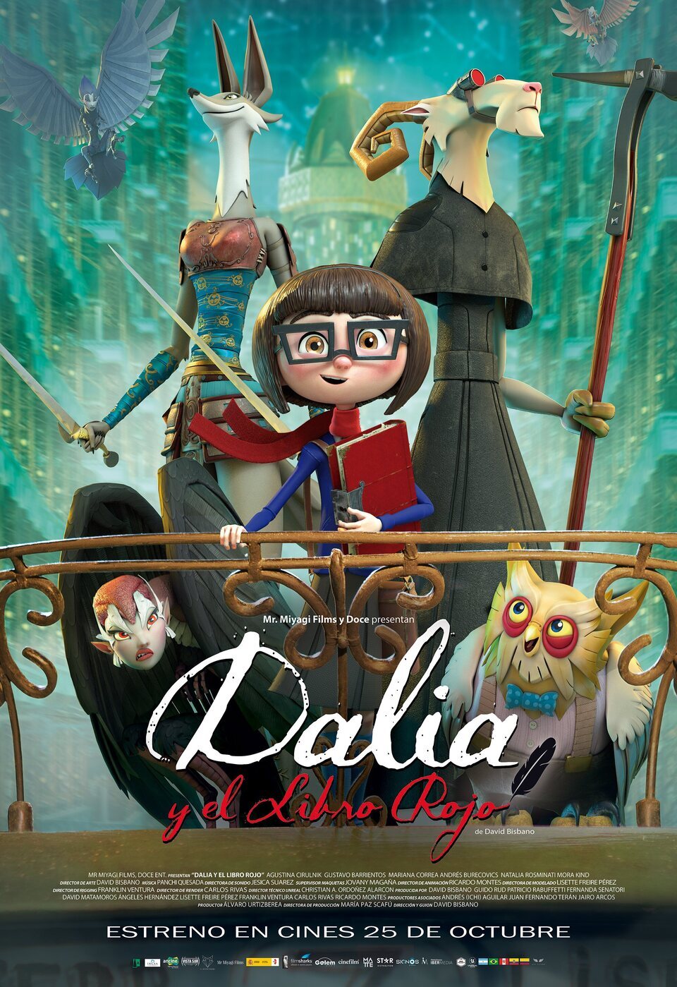 Cartel de Dalia y el libro rojo - Cartel 'Dalia y el libro rojo'