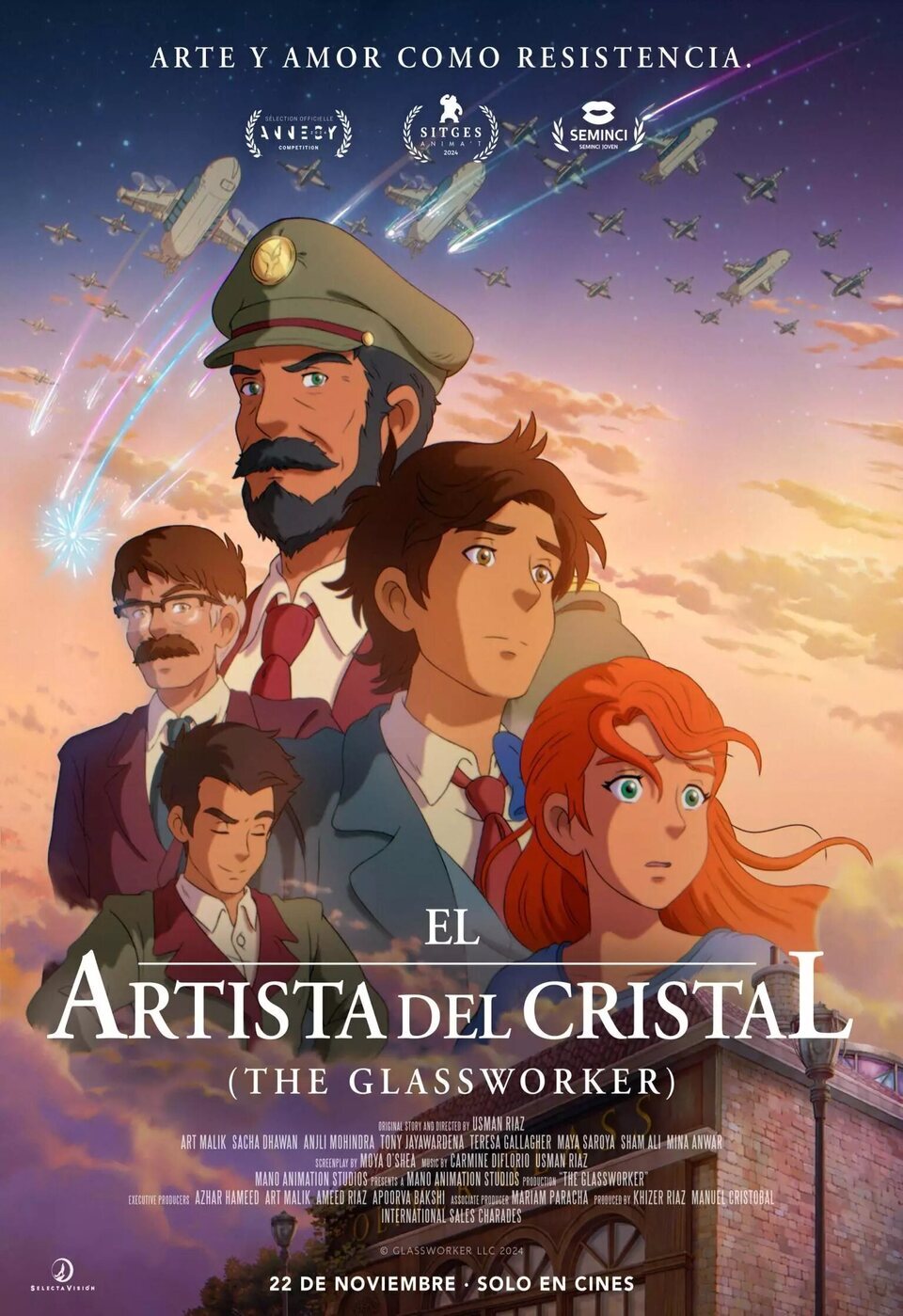 Cartel de El artista del cristal (The Glassworker) - 