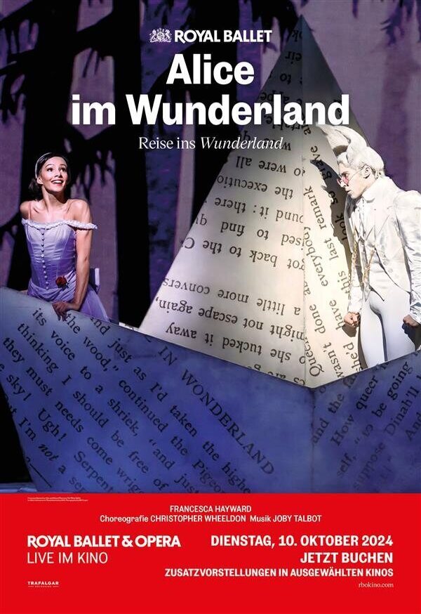 Cartel de RB&O Live: Alice's Adventures in Wonderland - Reuno Unido