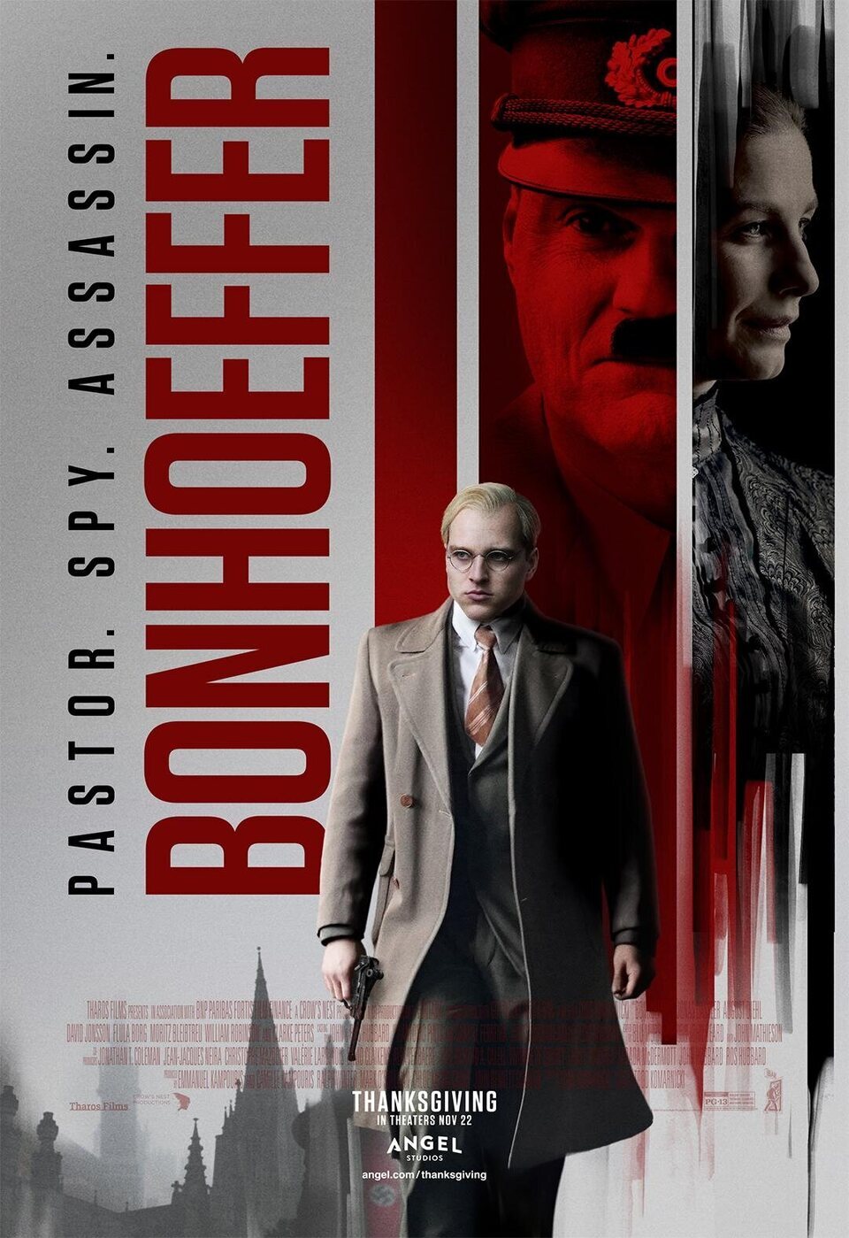 Cartel de Bonhoeffer: Pastor. Spy. Assassin. - EE.UU.