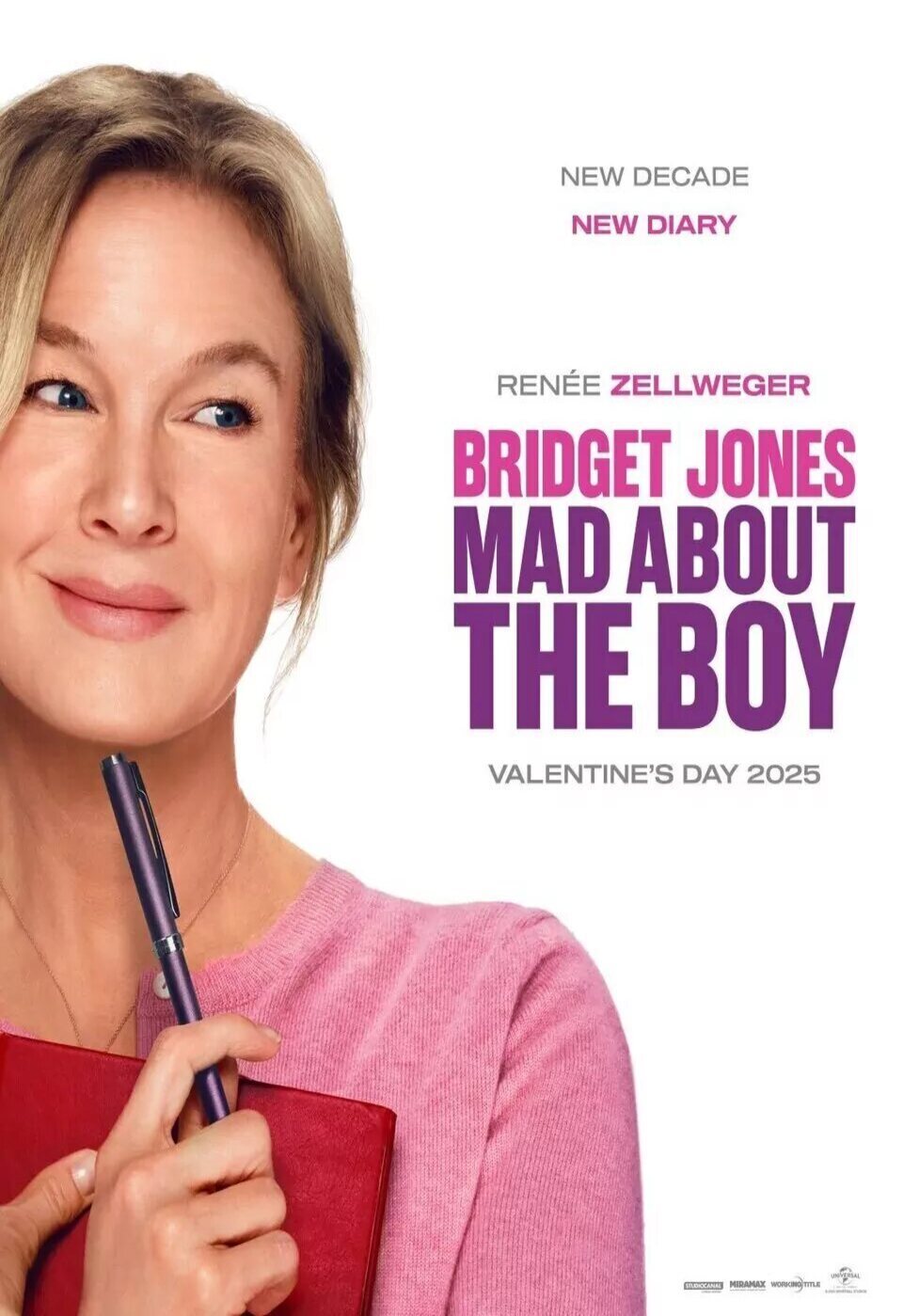 Cartel de Bridget Jones: Loca por él - Cartel inglés