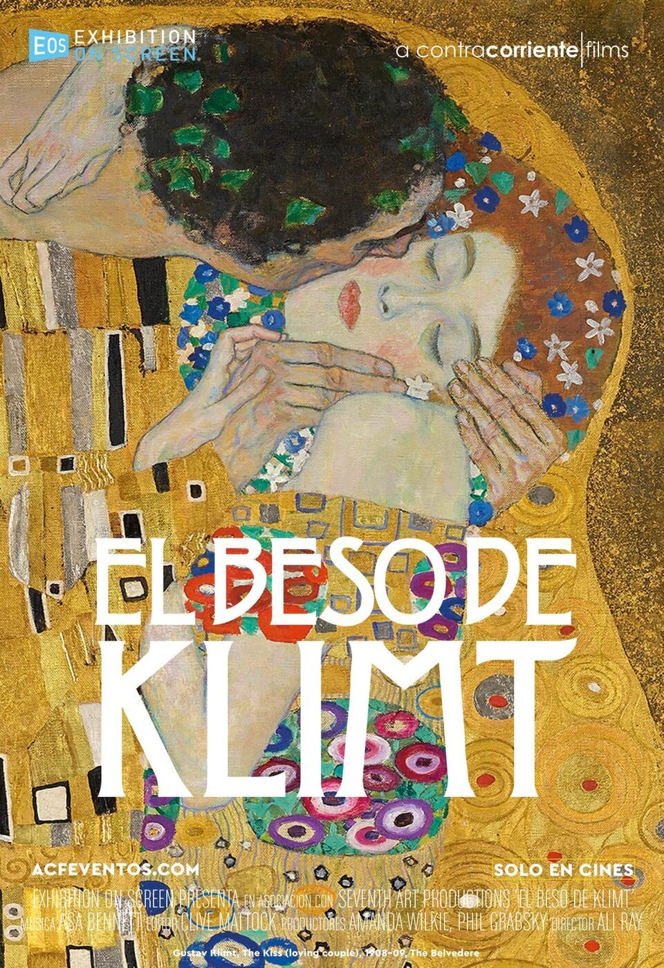 Cartel de Exhibition on Screen: Klimt and The Kiss - Cartel España