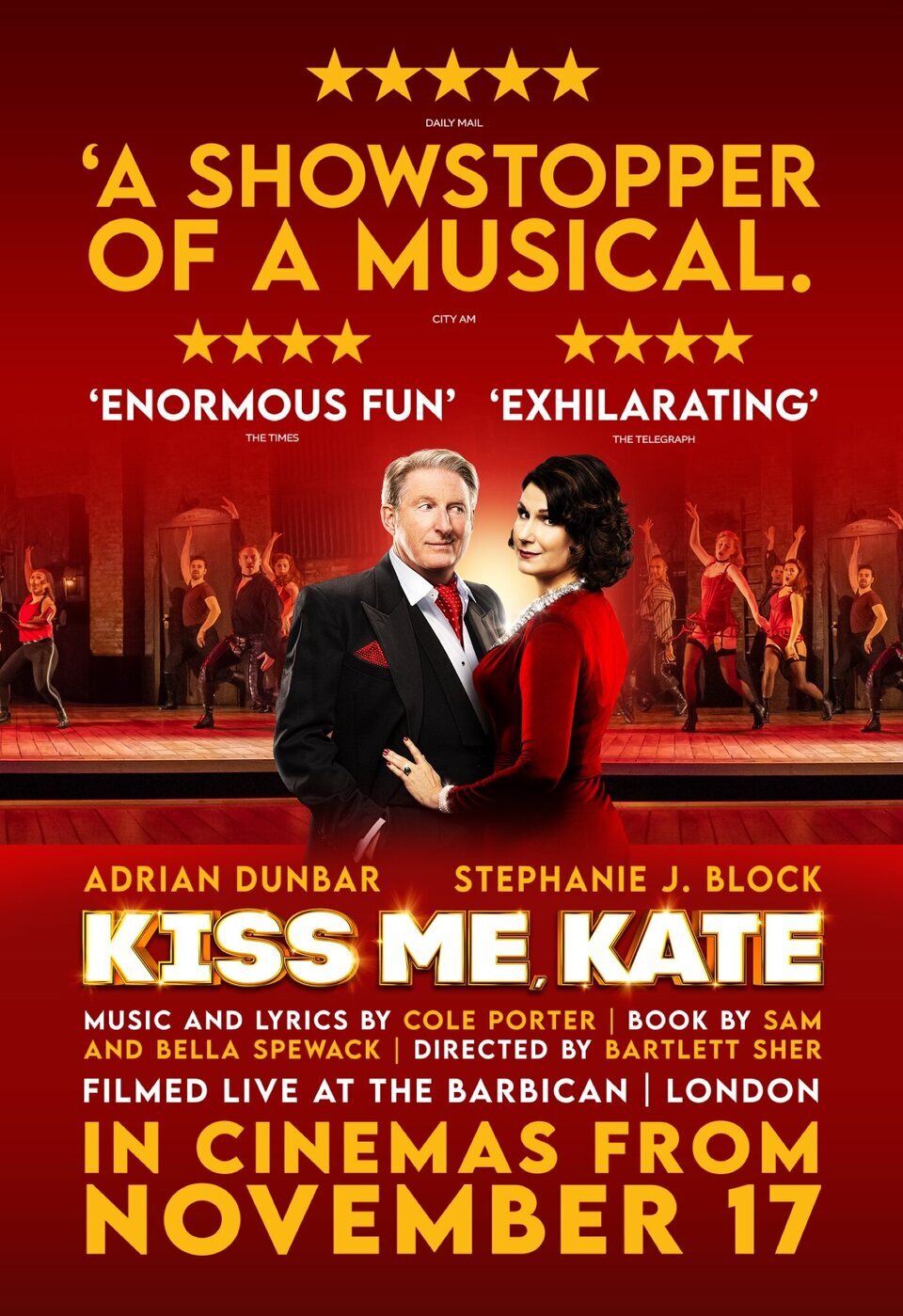 Cartel de Kiss Me, Kate: The Musical - U.K.