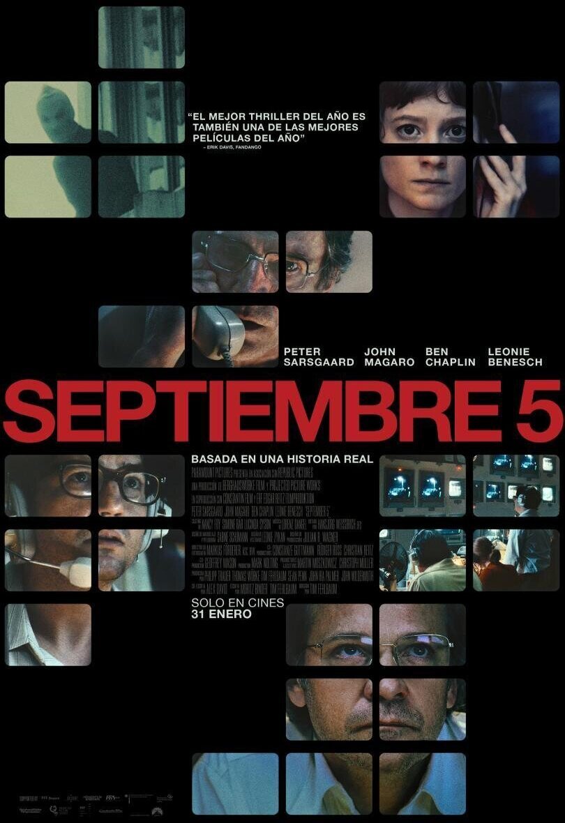 Cartel de September 5 - 