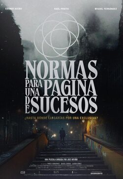 Cartel de Normas para una página de sucesos