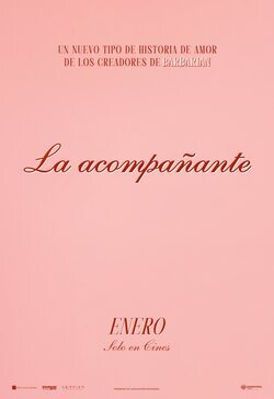 Cartel teaser España 'La acompañante'