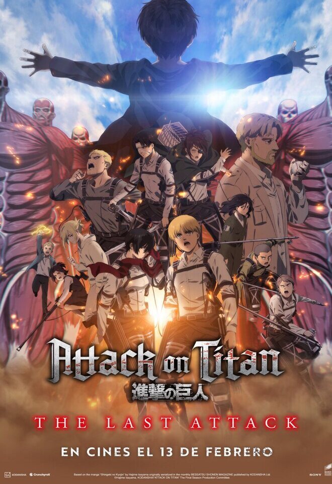 Cartel de Attack on Titan: El ataque final - Cartel España