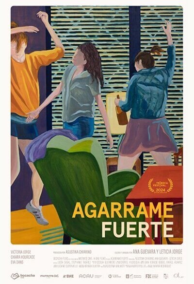 Cartel de Agárrame fuerte - Cartel España