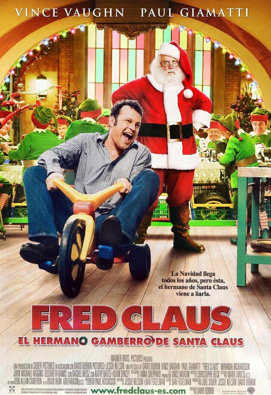 Cartel de Fred Claus, el hermano gamberro de Santa Claus - España