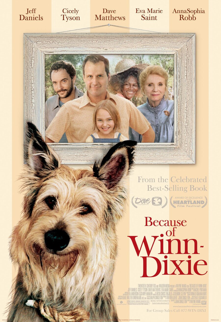 Cartel de Because of Winn-Dixie - Estados Unidos