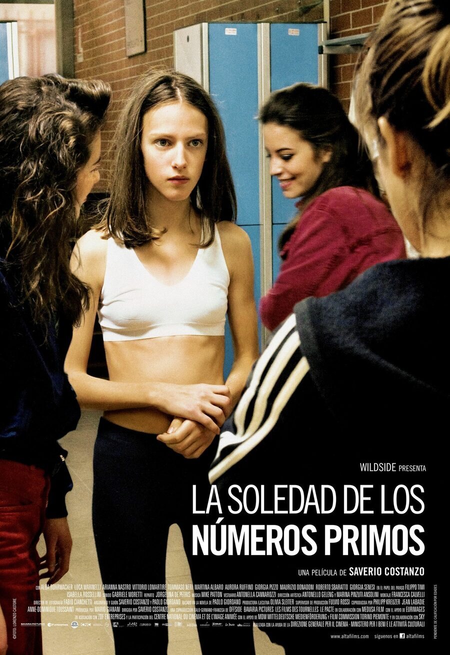 Cartel de La soledad de los números primos - España