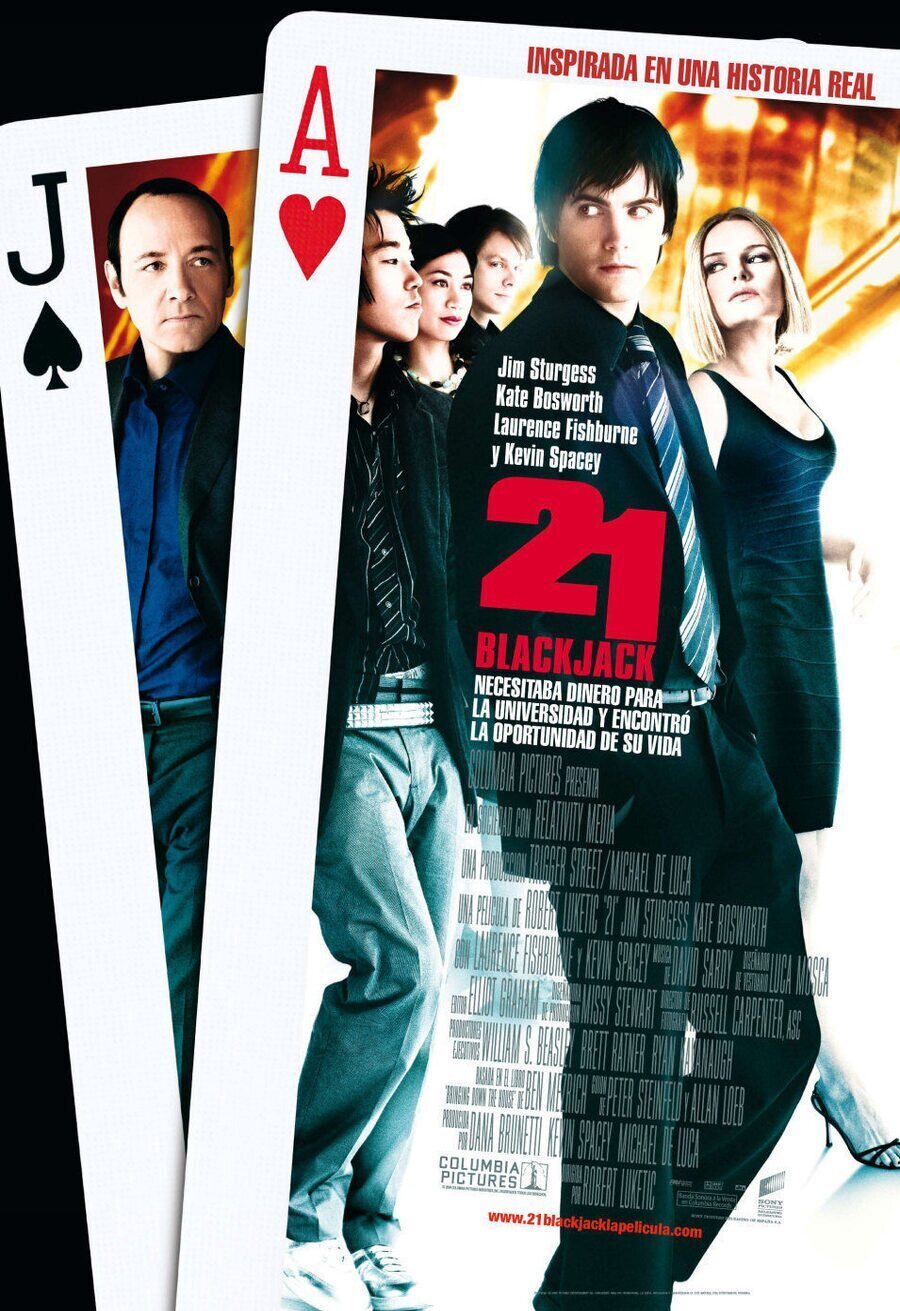 Cartel de 21: Blackjack - España