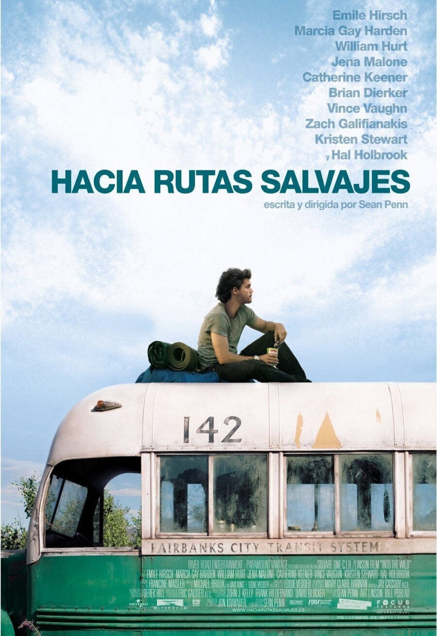 Cartel de Hacia rutas salvajes - España