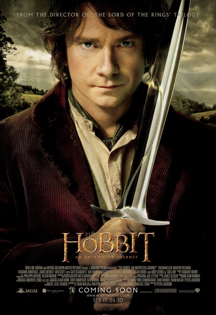 Cartel de El Hobbit: Un viaje inesperado - EEUU