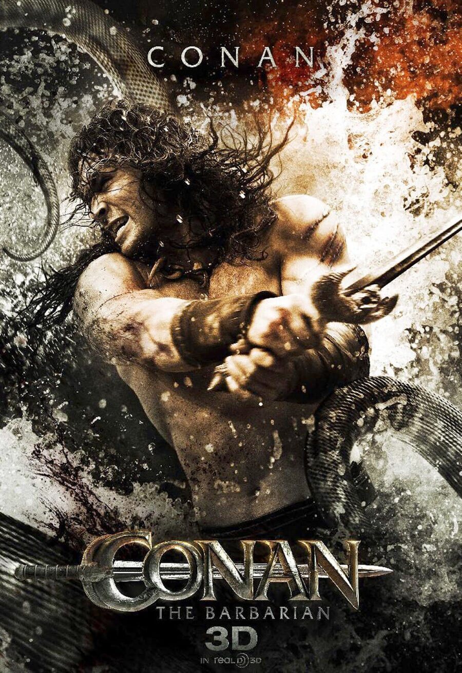 Cartel de Conan el Bárbaro - Jason Momoa