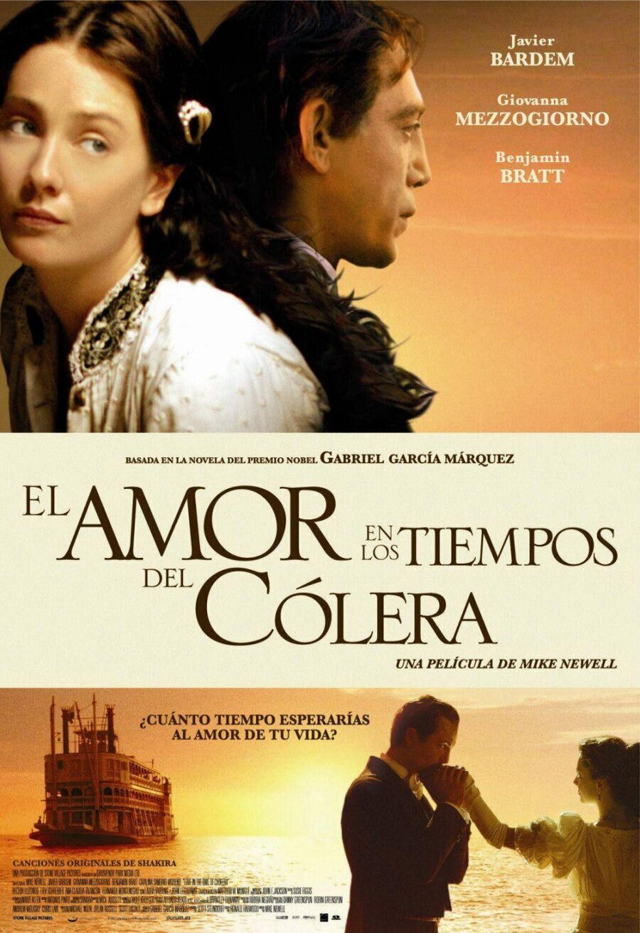 Cartel de El amor en los tiempos del cólera - España