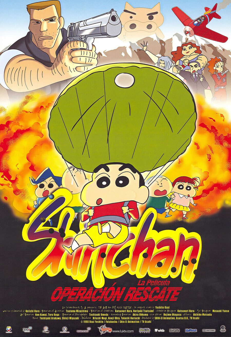 Cartel de Shin Chan: Operación rescate - España