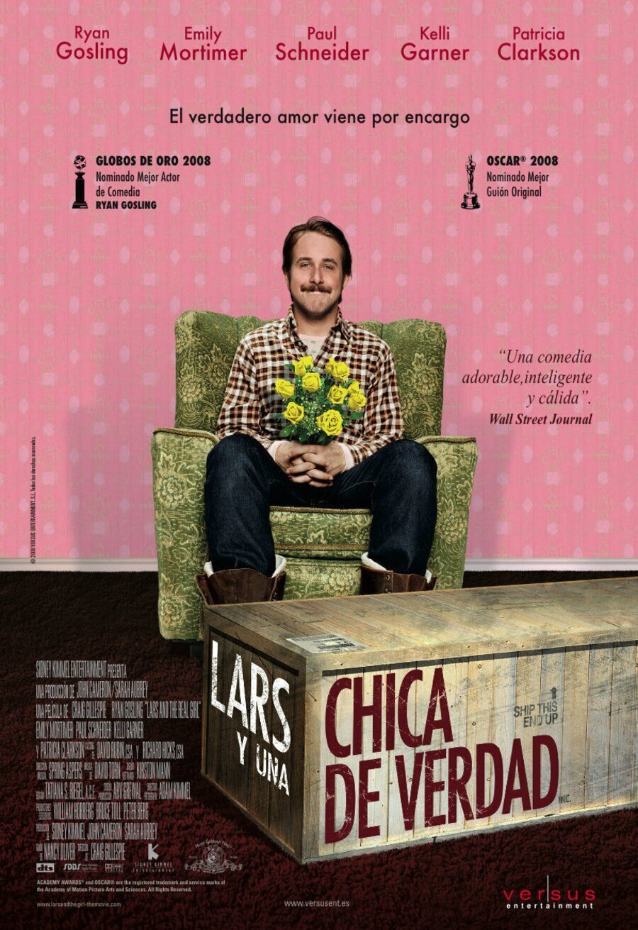 Cartel de Lars y una chica de verdad - España