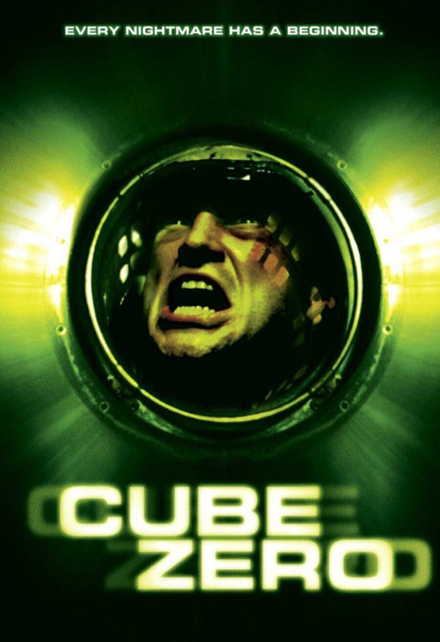 Cartel de Cube Zero - EE.UU.