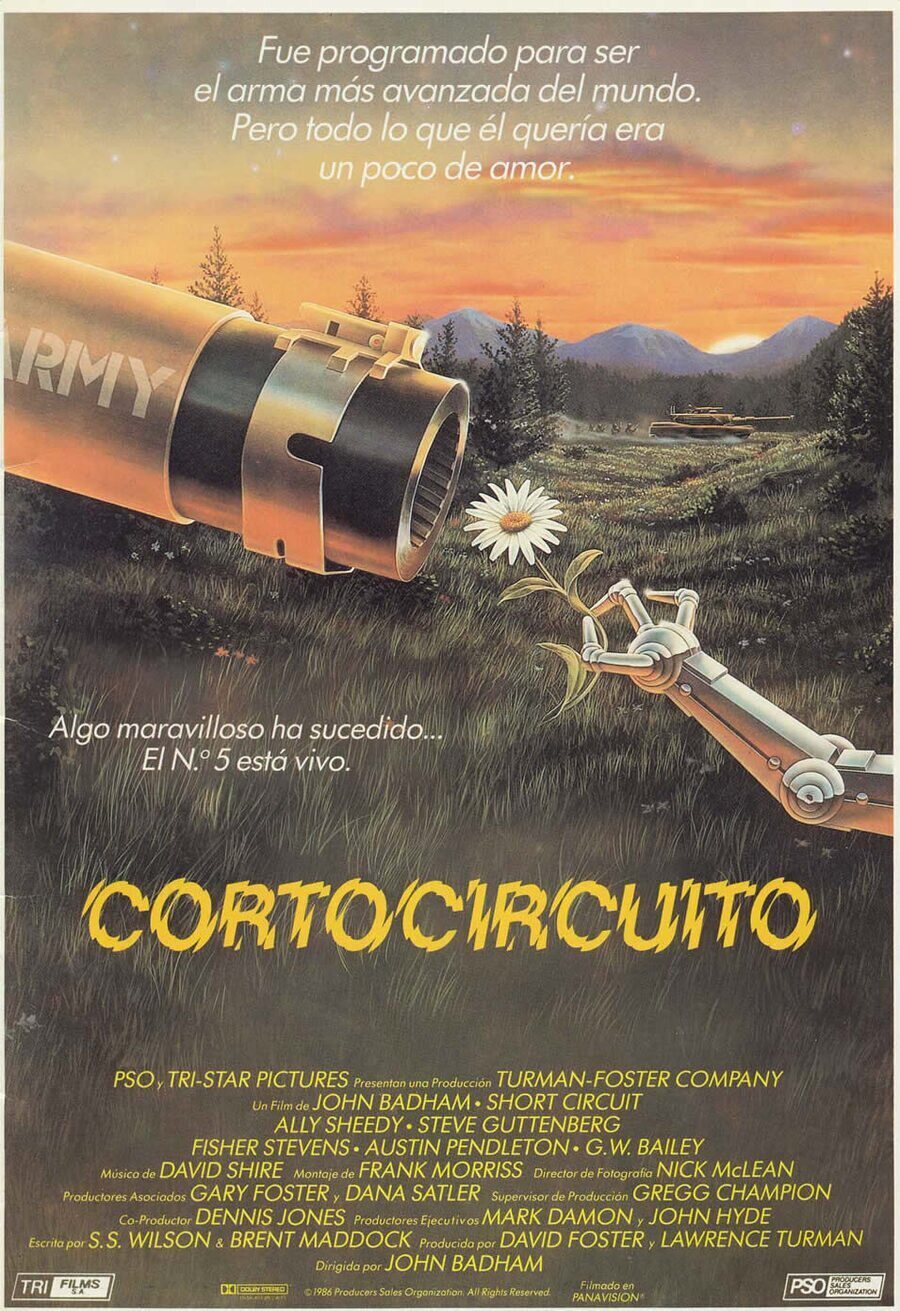 Cartel de Cortocircuito - España