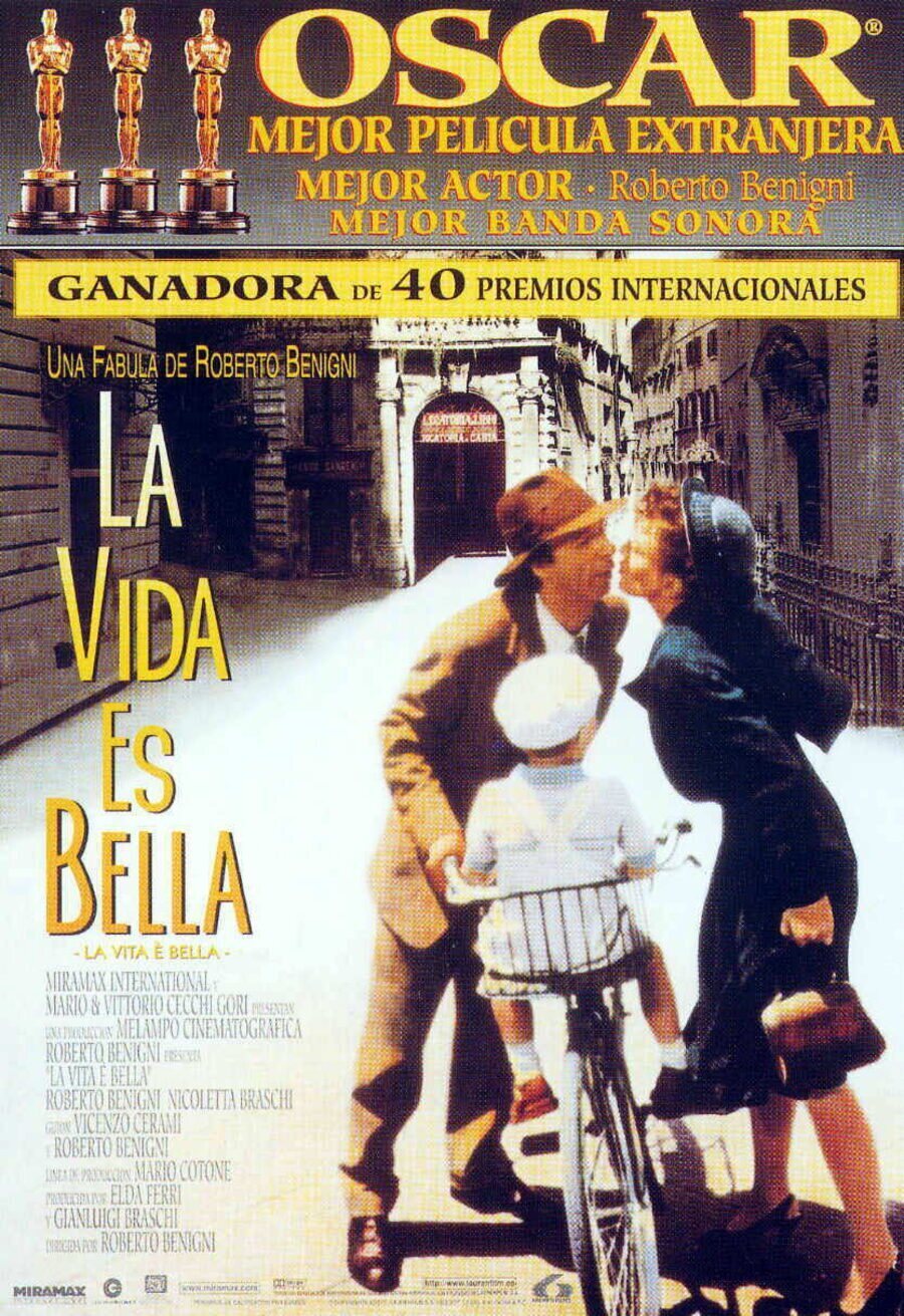 Cartel de La vida es bella - España