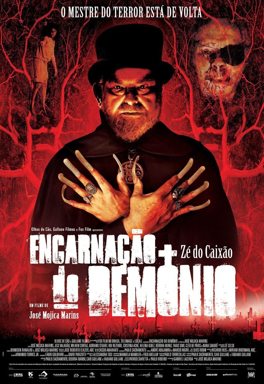 Cartel de Encarnación del demonio - Brasil