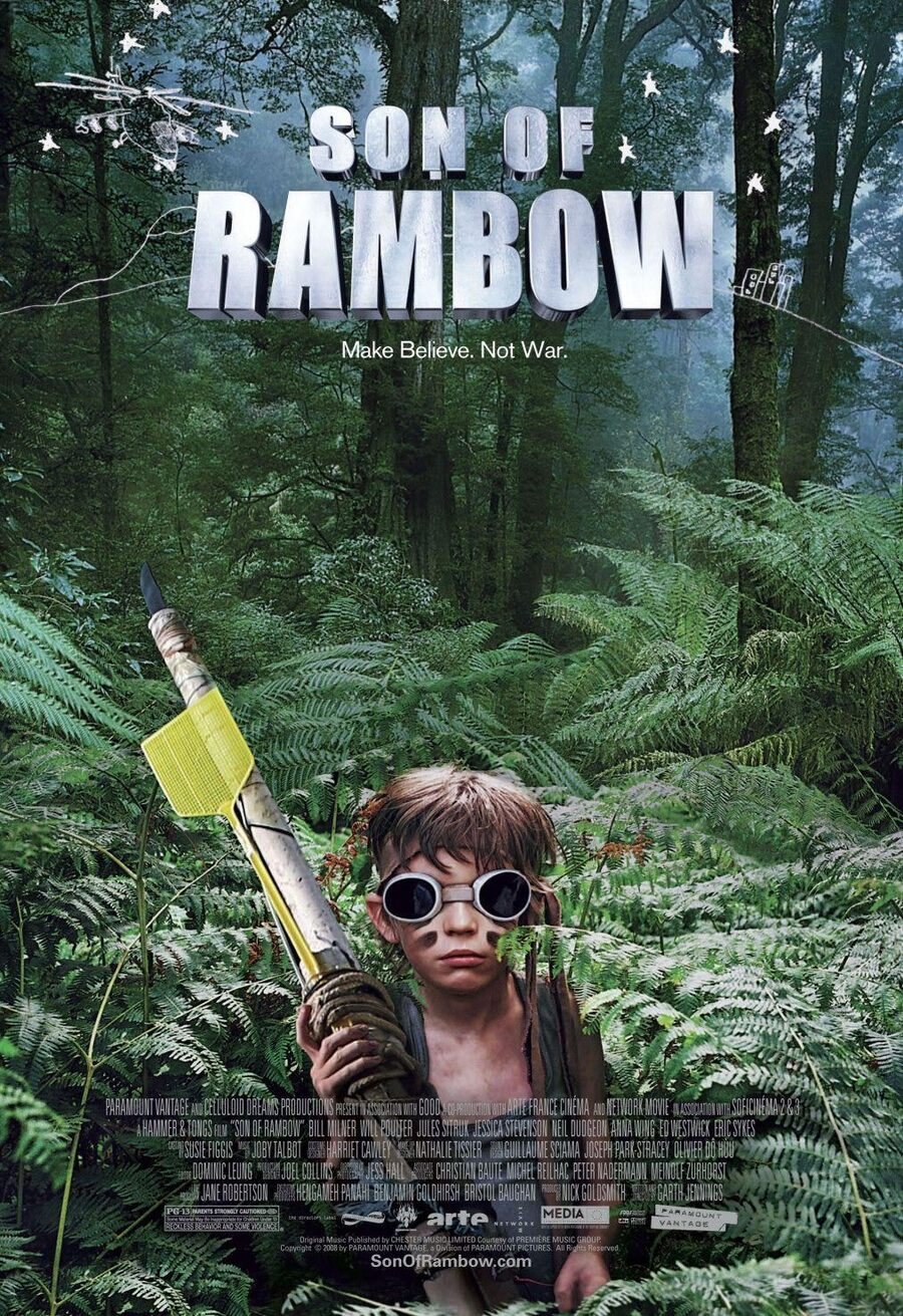 Cartel de El hijo de Rambow - Estados Unidos