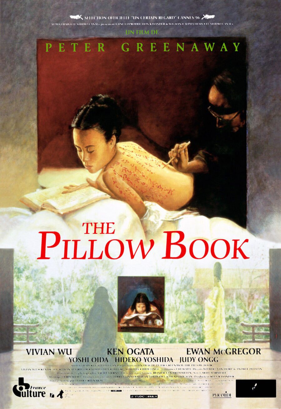 Cartel de The Pillow Book - Francia