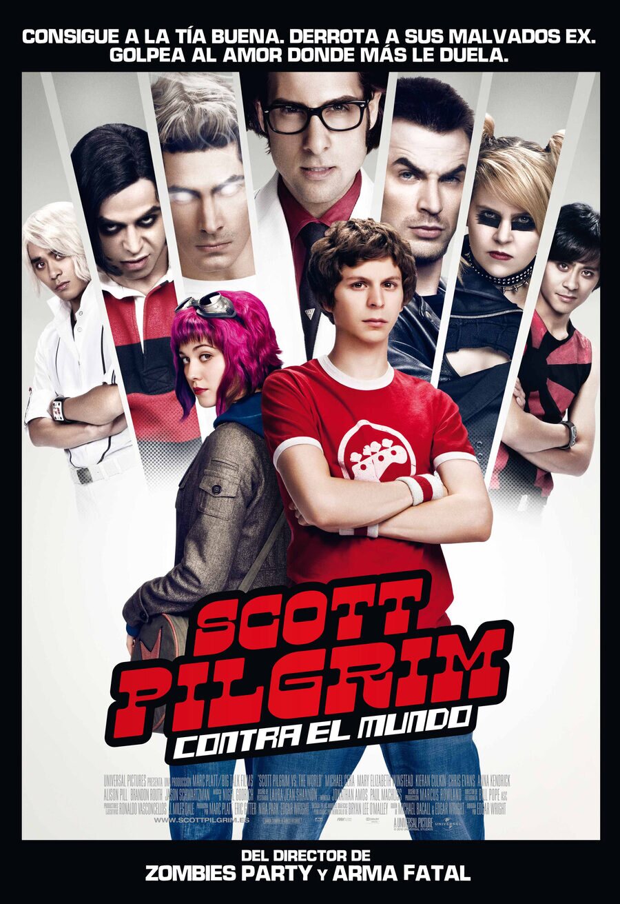 Cartel de Scott Pilgrim vs. los ex de la chica de sus sueños - España