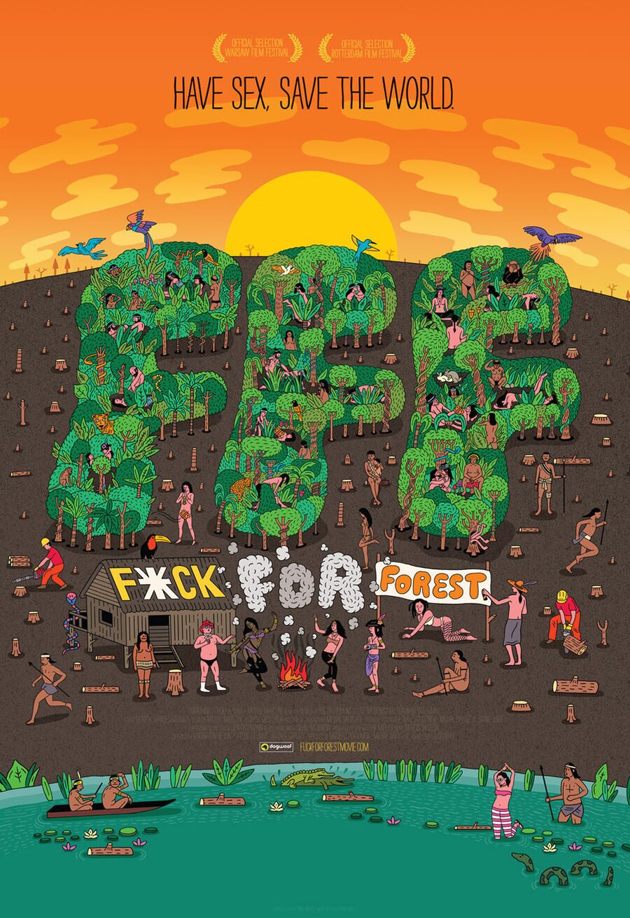 Cartel de Fuck for Forest - Reino Unido