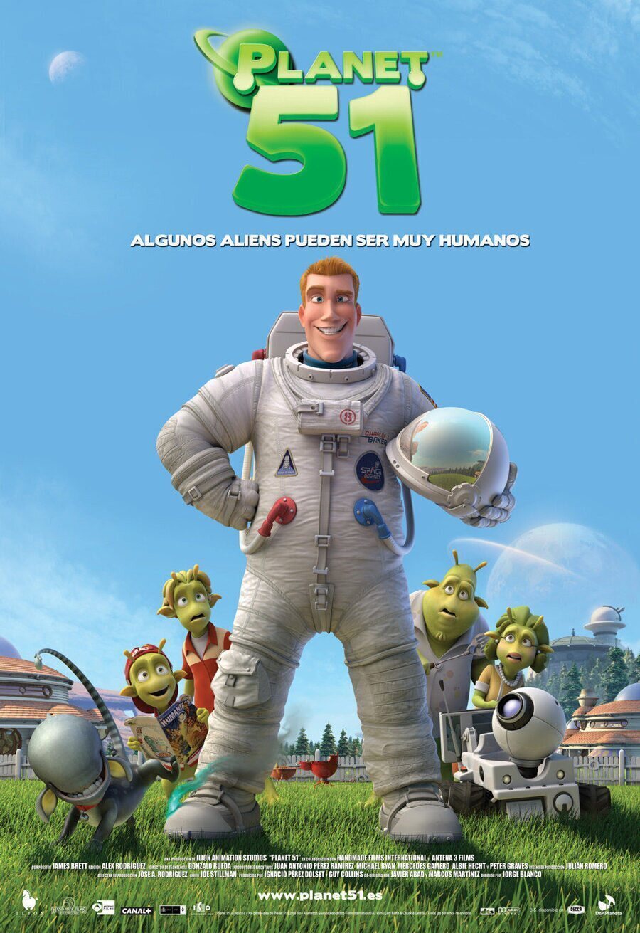 Cartel de Planet 51 - España