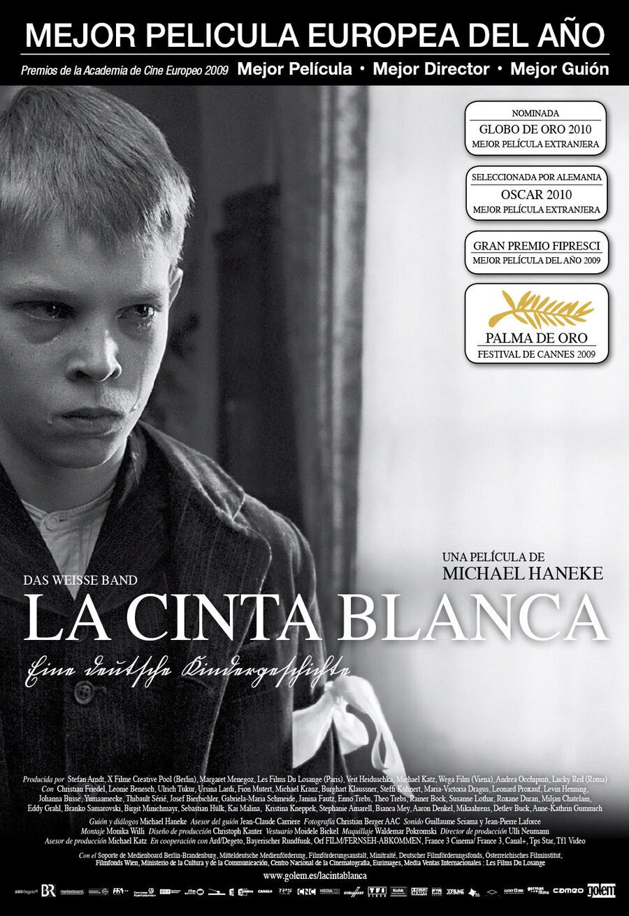 Cartel de La cinta blanca - España