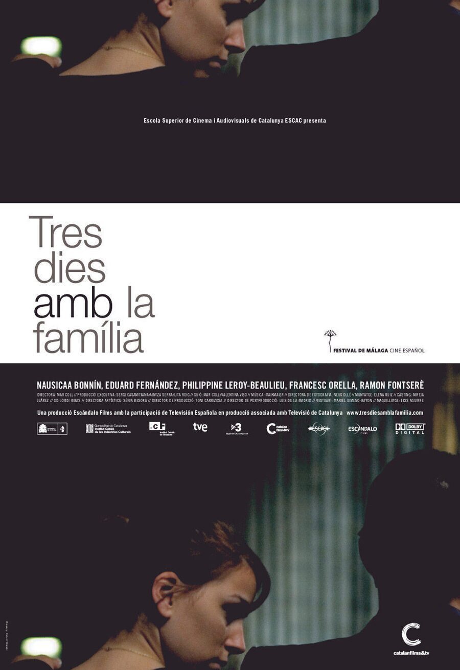 Cartel de Tres días con la familia - España