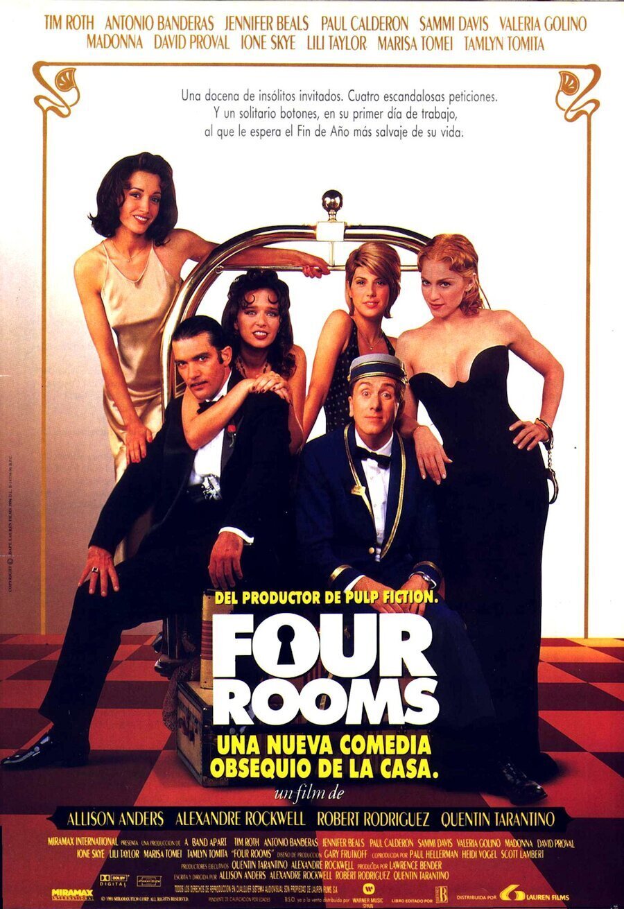 Cartel de Four Rooms - España