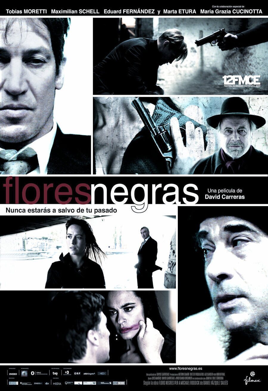 Cartel de Flores negras - España