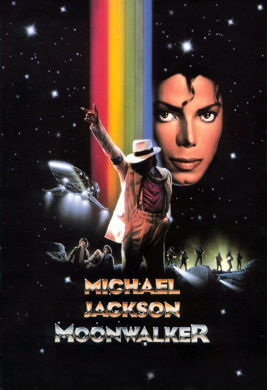 Cartel de Moonwalker - Estados Unidos