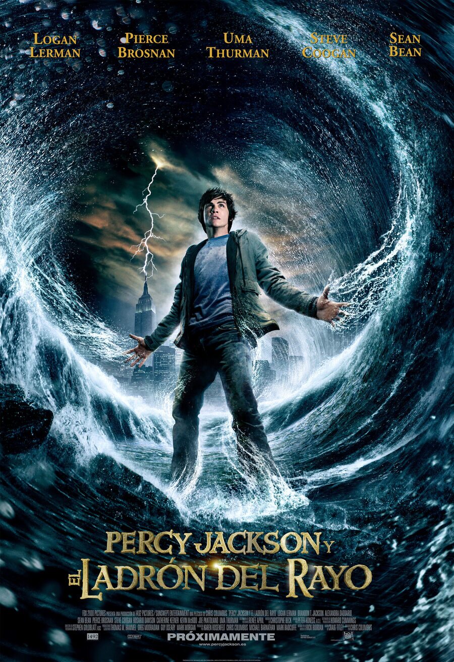 Cartel de Percy Jackson y el ladrón del rayo - España