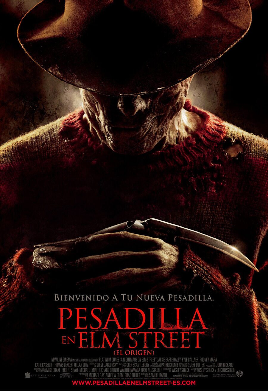 Cartel de Pesadilla en Elm Street: El origen - España